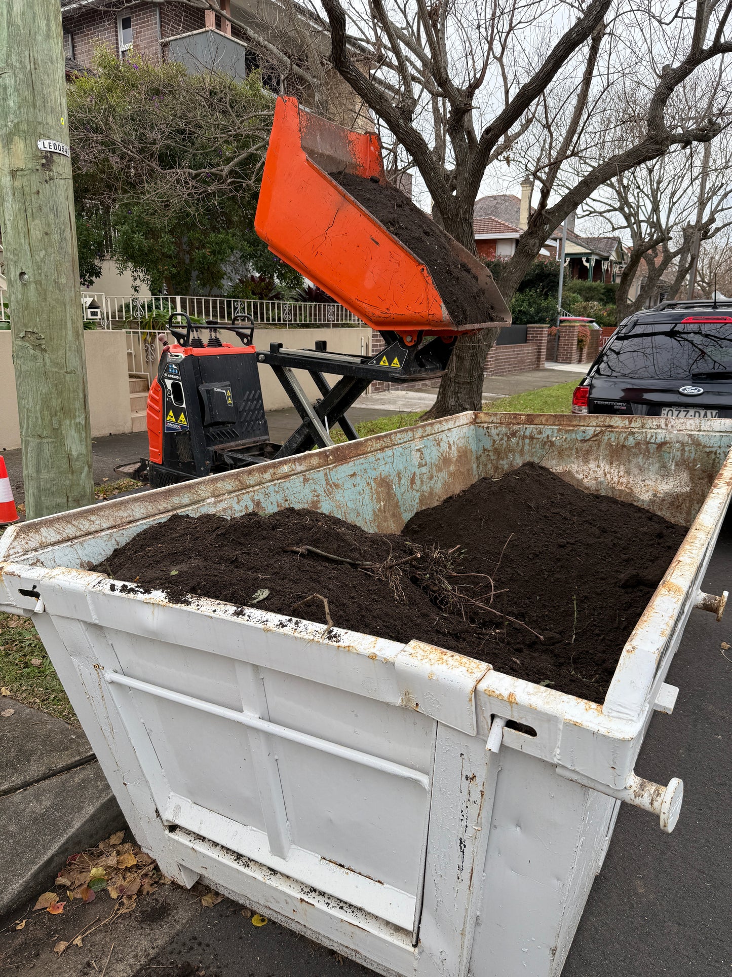 Tight Access Site Clearing