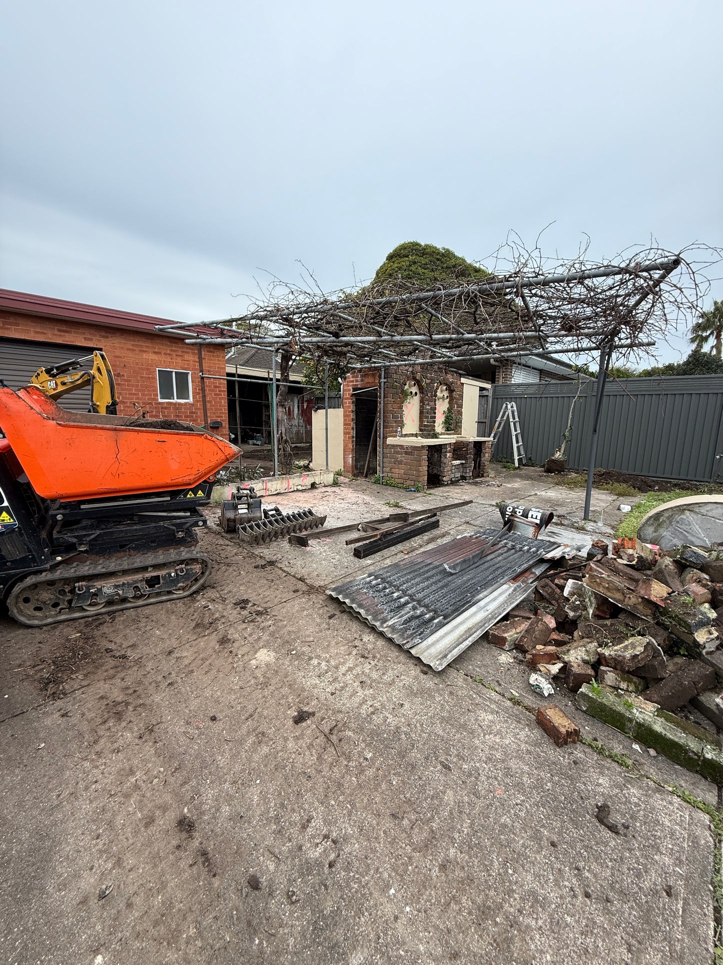 Tight Access Site Clearing