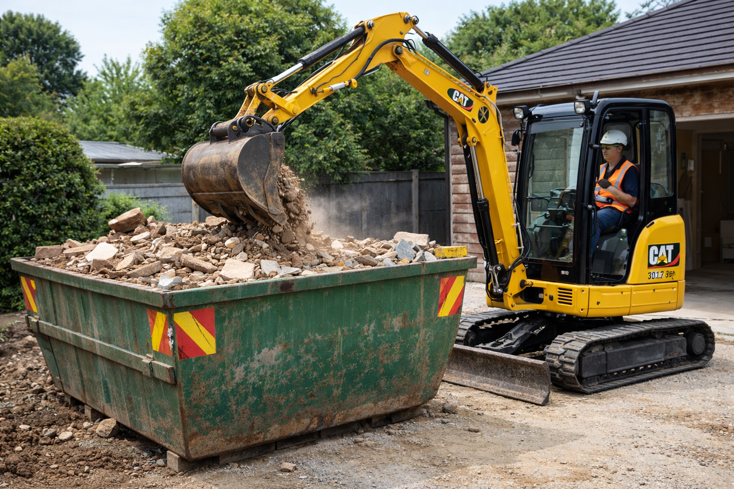 Skip Bin & Tipper Loading